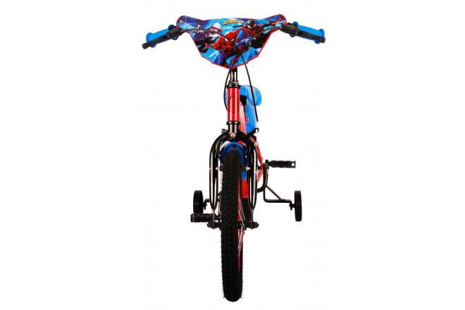 Vélo pour enfants Ultimate Spider-Man - Garçons - 16 pouces - Bleu/Rouge - Deux freins à main