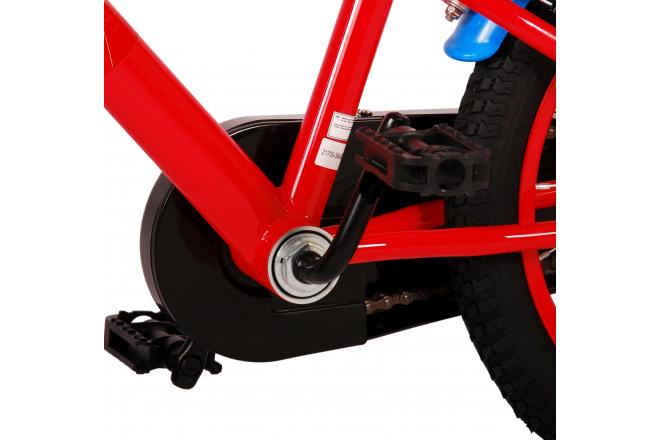 Vélo pour enfants Ultimate Spider-Man - Garçons - 16 pouces - Bleu/Rouge - Deux freins à main