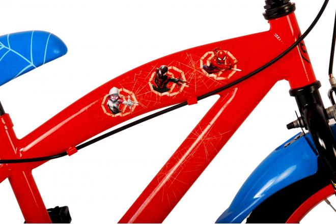 Vélo pour enfants Ultimate Spider-Man - Garçons - 16 pouces - Bleu/Rouge - Deux freins à main