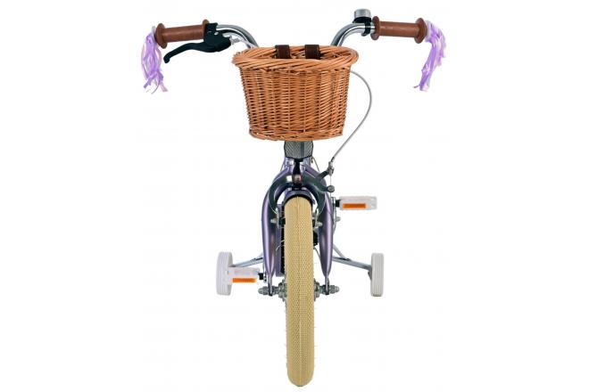 Vélo enfant Volare Blossom - Filles - 14 pouces - Violet [CLONE]