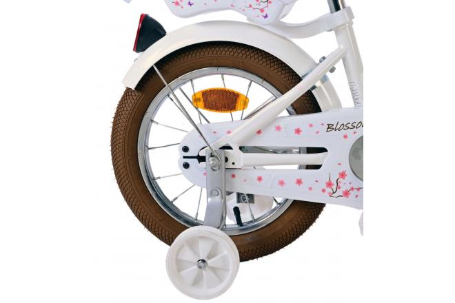 Vélo enfant Volare Blossom - Filles - 14 pouces - Blanc [CLONE]