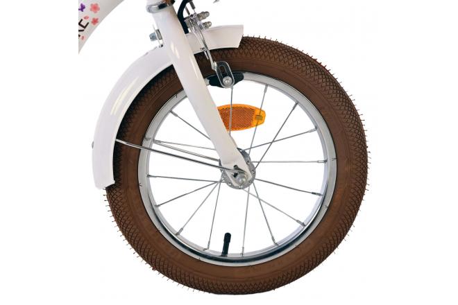 Vélo enfant Volare Blossom - Filles - 14 pouces - Blanc [CLONE]