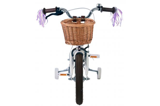 Vélo enfant Volare Blossom - Filles - 14 pouces - Blanc [CLONE]