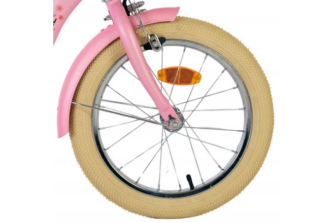 Volare Blossom Vélo enfant - Filles - 16 pouces - Rose - Freins à deux mains [CLONE]