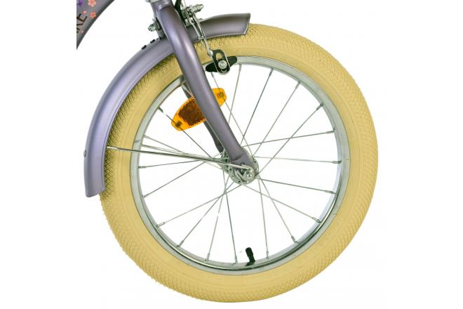 Vélo enfant Volare Blossom - Filles - 16 pouces - Violet [CLONE]