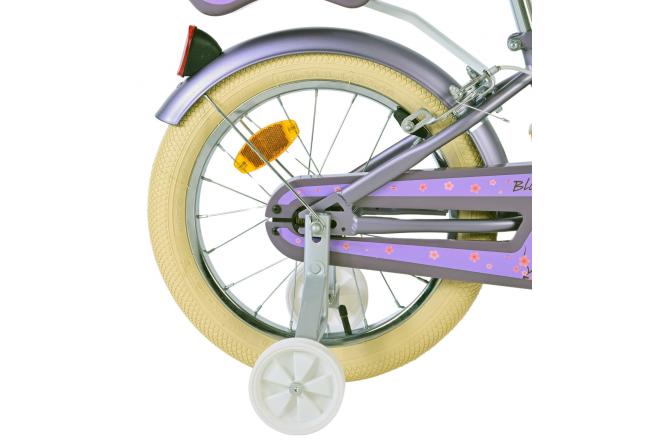 Volare Blossom Vélo enfant - Filles - 16 pouces - Violet - Freins à deux mains [CLONE]