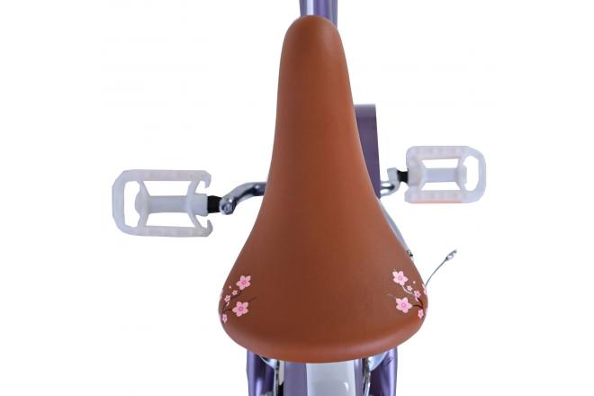 Volare Blossom Vélo enfant - Filles - 16 pouces - Violet - Freins à deux mains [CLONE]