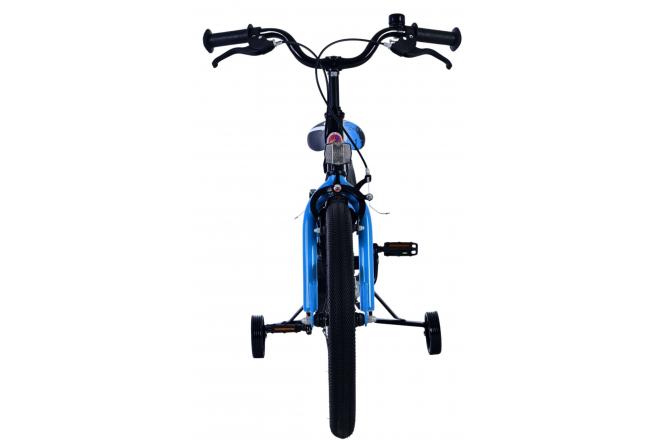 Volare Sportivo Vélo enfant - Garçons - 18 pouces - Bleu Noir - Freins à deux mains [CLONE]
