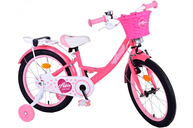Volare Ashley Vélo pour enfants - Filles - 18 pouces - Rose/Rouge [CLONE]