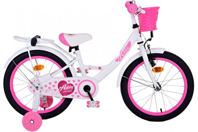 Vélo pour enfants Volare Ashley - Filles - 18 pouces - Blanc [CLONE]