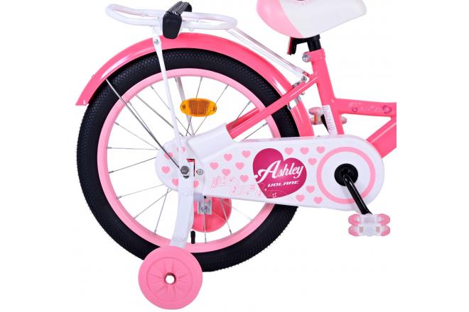 Volare Ashley Vélo pour enfants - Filles - 18 pouces - Rose/Rouge [CLONE]