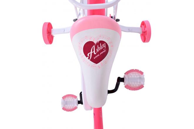 Volare Ashley Vélo pour enfants - Filles - 18 pouces - Rose/Rouge [CLONE]