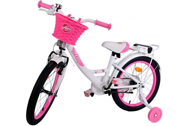 Vélo pour enfants Volare Ashley - Filles - 18 pouces - Blanc [CLONE]