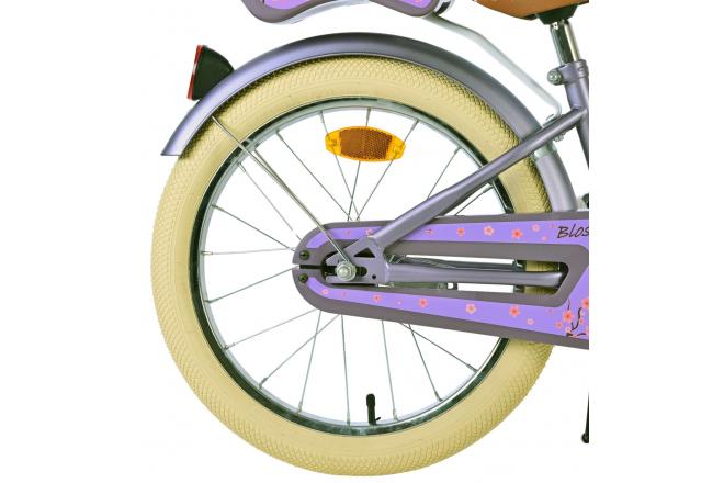 Vélo enfant Volare Blossom - Filles - 18 pouces - Violet [CLONE]