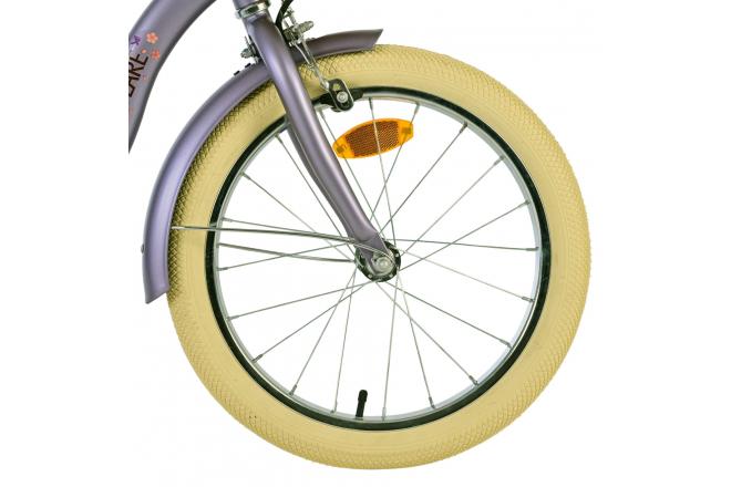 Vélo enfant Volare Blossom - Filles - 18 pouces - Violet [CLONE]
