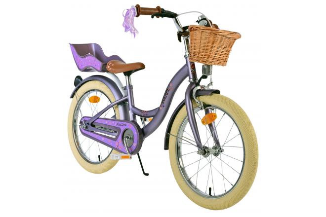 Vélo enfant Volare Blossom - Filles - 18 pouces - Violet [CLONE]