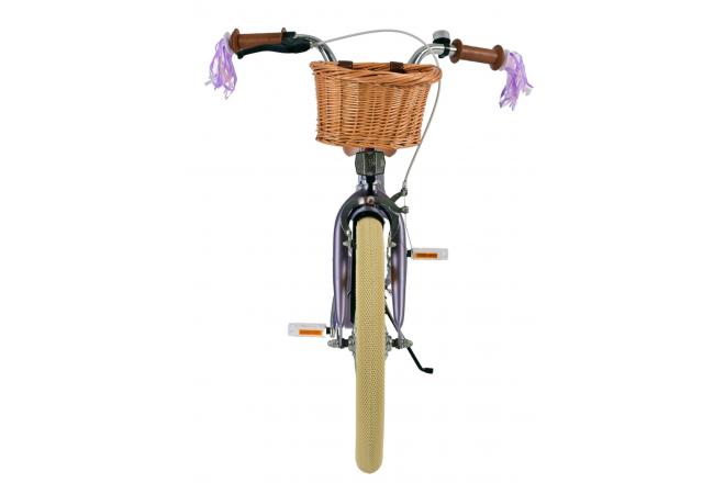 Vélo enfant Volare Blossom - Filles - 18 pouces - Violet [CLONE]