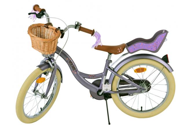 Vélo enfant Volare Blossom - Filles - 18 pouces - Violet [CLONE]
