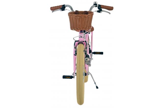 Volare Blossom Vélo enfant - Filles - 20 pouces - Rose - Freins à deux mains