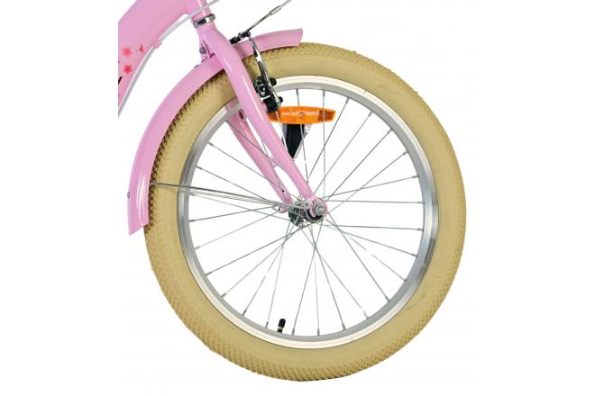 Volare Blossom Vélo enfant - Filles - 20 pouces - Rose - Freins à deux mains