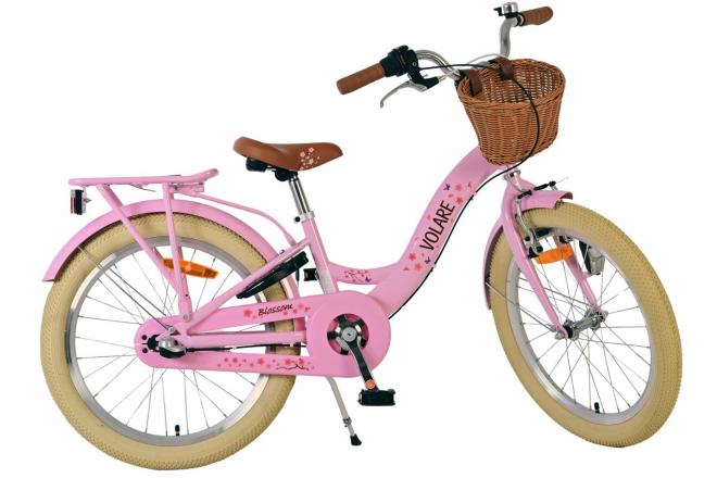 Volare Blossom Vélo enfant - Filles - 20 pouces - Rose - Nexus 3 vitesses