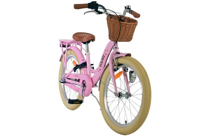 Volare Blossom Vélo enfant - Filles - 20 pouces - Rose - Nexus 3 vitesses