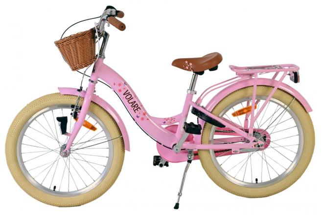 Volare Blossom Vélo enfant - Filles - 20 pouces - Rose - Nexus 3 vitesses