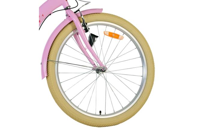 Volare Blossom Vélo enfant - Filles - 24 pouces - Rose- 3 vitesses