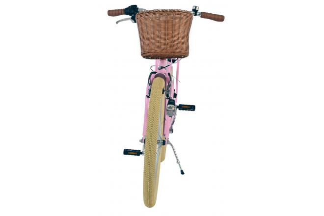 Volare Blossom Vélo enfant - Filles - 24 pouces - Rose- 3 vitesses