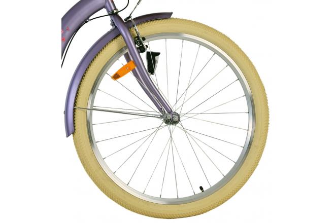 Volare Blossom Vélo enfant - Filles - 26 pouces - Violet - Nexus 3 vitesses