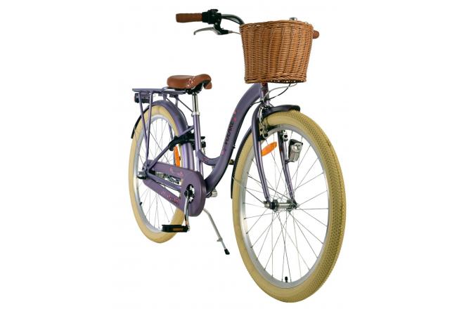 Volare Blossom Vélo enfant - Filles - 26 pouces - Violet - Nexus 3 vitesses