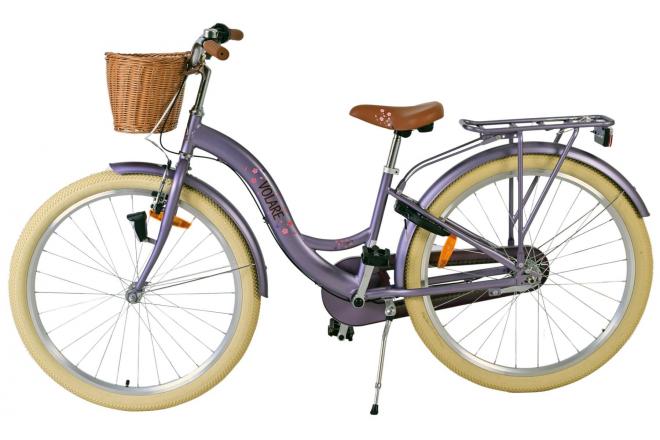Volare Blossom Vélo enfant - Filles - 26 pouces - Violet - Nexus 3 vitesses