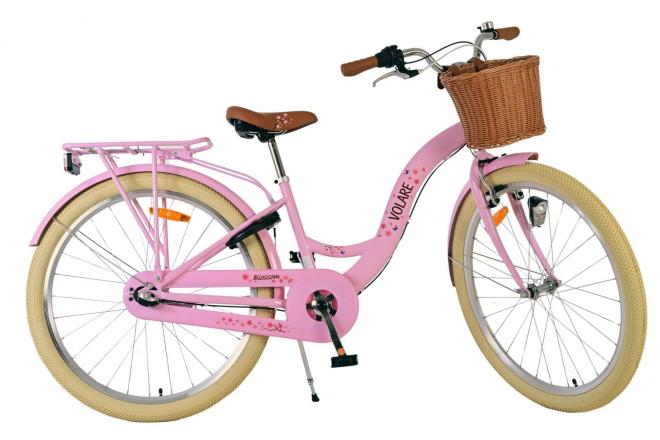 Vélo enfant Volare Blossom - Filles - 26 pouces - Rose - Nexus 3 vitesses