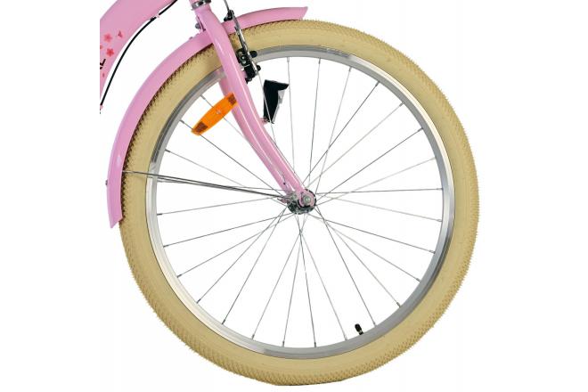 Vélo enfant Volare Blossom - Filles - 26 pouces - Rose - Nexus 3 vitesses