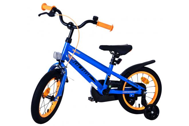 Volare Rocky Kinderfiets - Jongens - 14 inch - Blauw