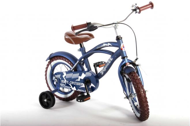 Vélo enfant Volare Blue Cruiser - garçon - 12 po - bleu - assemblé à 95%
