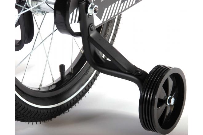 Volare Black Cruiser Vélo pour enfants - Garçons - 16 pouces - Noir