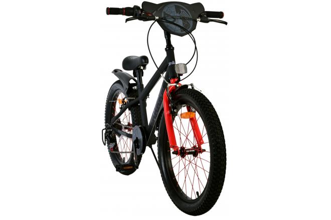 Spider-Man - Vélo pour enfants - Garçons - 20 pouces - Noir mat - 2 Freins à Main