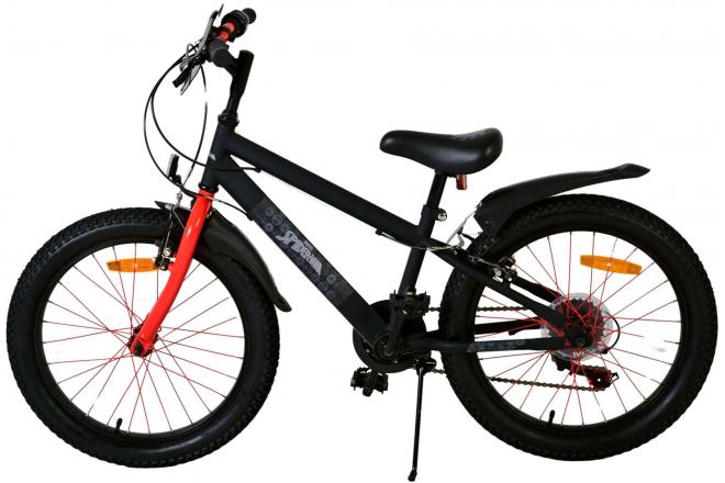Spider-Man - Vélo pour enfants - Garçons - 20 pouces - Noir mat - 2 Freins à Main